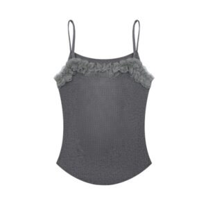 Gray Casual Tank