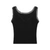 Lace Black Fashion Tank